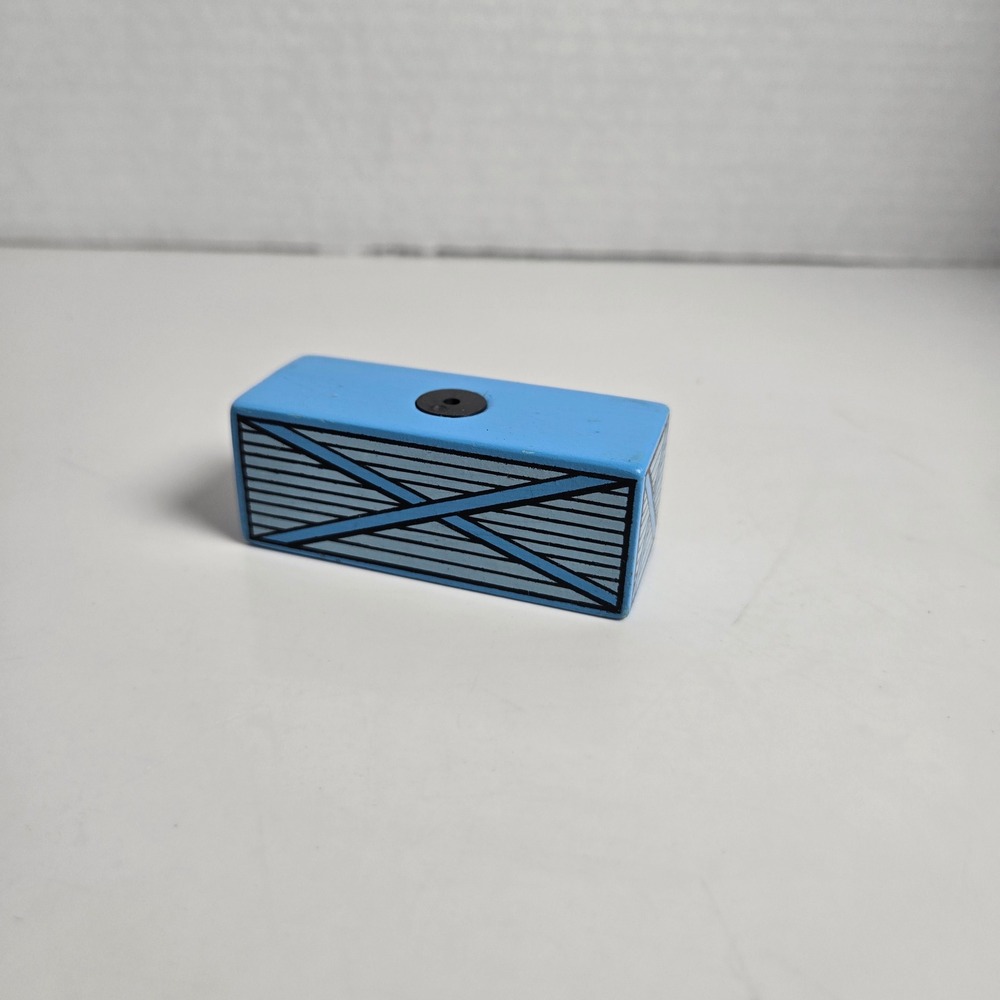 Thomas Wooden Railway Sodor Cargo Co Blue Crate Load Accessory
